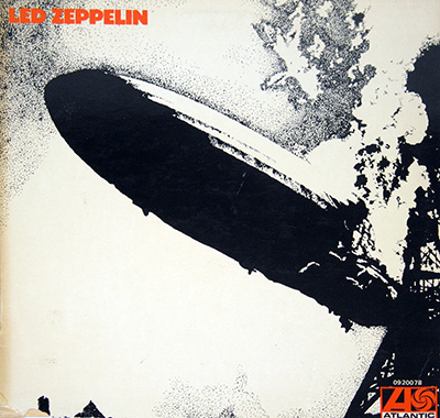LED ZEPPELIN I - Self-Titled First Album (French Release) album front cover vinyl record